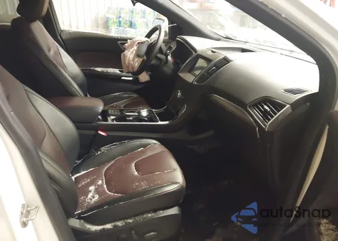 2020 Ford Edge Titanium from USA, damaged, VIN 2FMPK3K98LBB23971